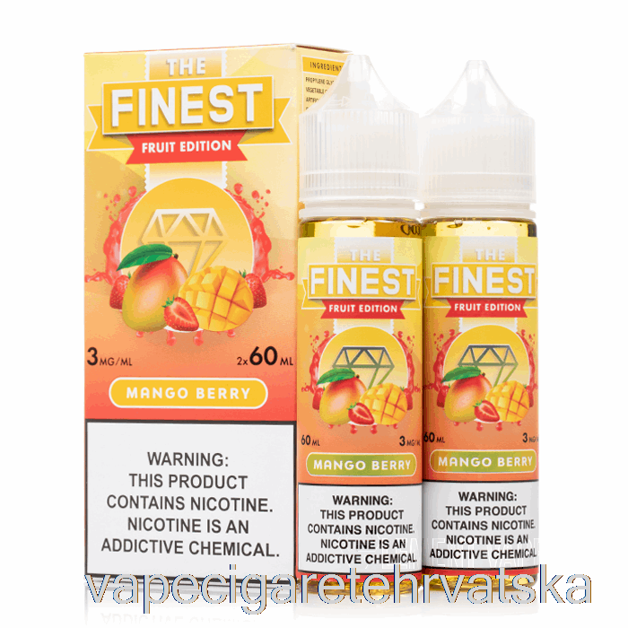 Vape Cigarete Mango Berry - The Finest Fruit Edition - 120ml 3mg